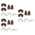 thumbnail image 2 of Kit de Guide de Tiroir, Kit de Réparation de Glissières en ABS Construction Robuste pour Appartement, 2 of 8