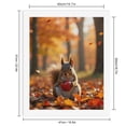 thumbnail image 2 of Paint By Numbers Kit for Adults Beginner - DIY Squirrel Autumn Leaves Forest Scene Canvas Painting Kits for Adults, Frameless Paint By Number for Adults for Home Wall Decor 16x20 Inch, 2 of 7