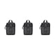 thumbnail image 3 of Toystoory Bolsa de almacenamiento al aire libre Camping Senderismo Accesorios de supervivencia Riñonera Pesca Montañismo Bolsillo Oxford Paquete de Negro 3piezas Toystoory CBP186098, 3 of 6