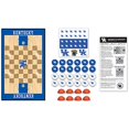 thumbnail image 2 of NCAA Kansas Jayhawks Checkers, Gray, Small, 2 of 5