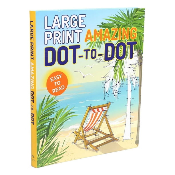 Large Print Puzzle Books Large Print Amazing DotToDot (Paperback)