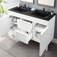 thumbnail image 2 of Render 48" Double Sink Bathroom Vanity-EEI-5381-CHA-BLK, 2 of 11