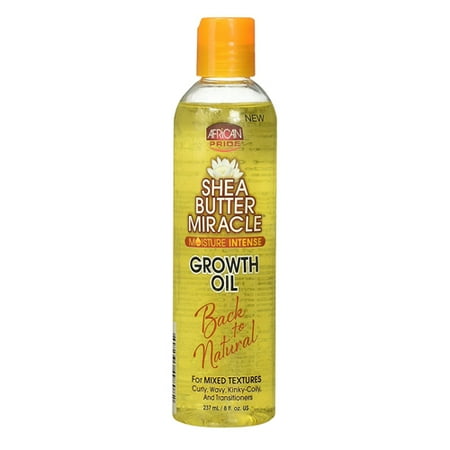 African Pride Shea Butter Miracle Hair Growth Oil, 8 Oz ...