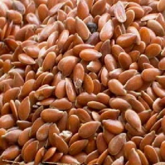 Bulk Seeds 100% Organic Brown Flax Seed - Single Bulk Item - 5LB
