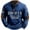 N323-Blue, variant on RMGVDSD Men Hoodies Casual Hoodies Men's Sweatshirt Fashion Print Street Sports Fashion Long Sleeve Pullover Sweatshirt Basic Pullover Sweatshirt