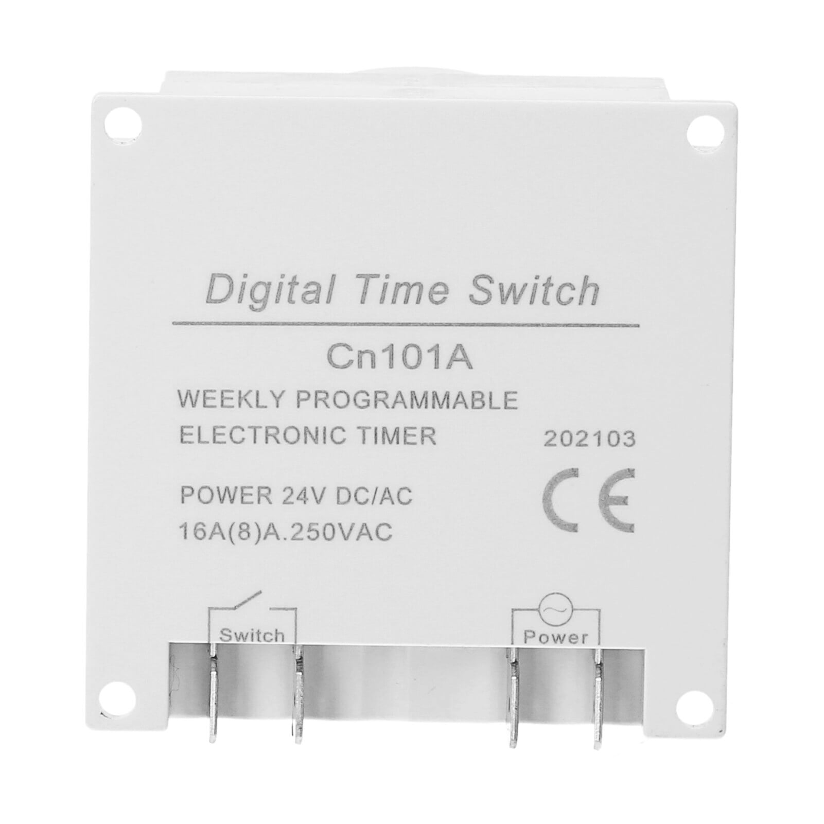 KKmoon Weekly Programmable Digital Timer Switch Panel Mounted