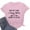 A003-Pink, variant on Ichuanyi Womens Tops, Summer Unisex Funny Printed Pattern Casual Fashion Soild Color Short Sleeve Tops