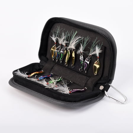 Raindrops Compact Storage Bag for Fishing Hooks Bait and Fishing Line Organizer – 1 Pc Tackle Bag