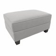 thumbnail image 2 of Bush Furniture Stockton Storage Ottoman in Light Gray Microsuede, 2 of 5