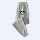 thumbnail image 2 of Odeerbi 2-13 Años Niñas Pantalones de Algodón Amor Imprimir Entrenamiento Deportes Pantalones de Jogger Cintura Elástica Cómoda Joggers Sueltos, 2 of 4