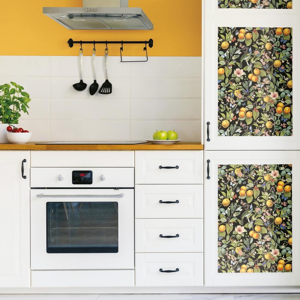 Citrus Peel and Stick Wallpaper