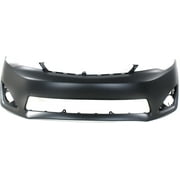 Front BUMPER COVER Compatible For Toyota Camry 2012-2014 Primed L/LE/XLE/Hybrid Models