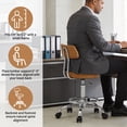thumbnail image 4 of Taburete enrollable con respaldo y reposapiés FIRAVOE Ergonomic, 4 of 9