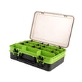 thumbnail image 2 of S SERENABLE Double-layer Fishing Tool Box Fishing Box for Freshwater Fishing Accessories Green, 2 of 9