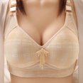 thumbnail image 2 of Sngxgn Women's Wireless T-Shirt Bra, Wirefree T-Shirt Bra(Beige,44), 2 of 3