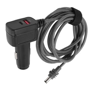 Adaptateur de chargeur de voiture par satellite, câble d'alimentation par satellite de voiture Ports de recharge rapide double Sécurisé