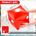 thumbnail image 2 of Juego de dados Aoriher, inflables gigantes, 30 cm, PVC, paquete de 2, 2 of 7