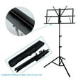 thumbnail image 4 of Portable Music Stand 2 in 1 Dual Use Folding Sheet Music Stand Desktop Book Stand Music Guitar Parts Accessorie, 4 of 8