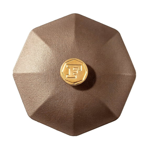 FINEX 8" Cast Iron Lid Skillet Lid - For 8" Cast Iron Skillet or Pot - Pan Lid for Precise Cooking Control - Built for Lifelong Use - Pre-Seasoned with Organic Flaxseed Oil - Kitchen Essentials