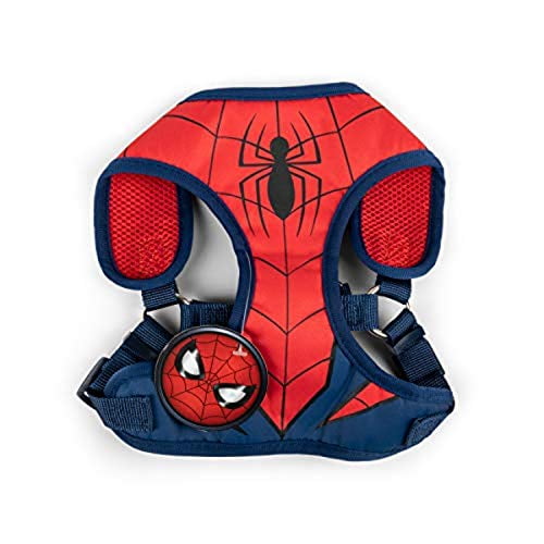 Marvel Comics Spiderman Superhero Dog Harness for Large