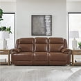 thumbnail image 2 of Signature Design by Ashley Healy Pier Brown Power Reclining Sofa, 2 of 22