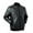 w93# Black110, variant on Wuxian Mens Casual Leather Jacket Slim Fit Full Zip Up Stand Collar Long Sleeve Lightweight Motorcycle Style Outerwear Coat With Pockets Stylish Cozy Streetwear,Black,L