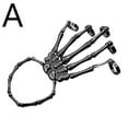 thumbnail image 4 of Alloy Halloween Metal Skeleton Hand Bracelet with Adjustable Chain for Any Occasion, 4 of 8