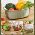 thumbnail image 1 of Aparatos de cocina, lavabo doble de gran capacidad, cesta para verduras, cesta para lavar platos, cesta para colar fugas de agua, cesta para escurrir fruteros., 1 of 9