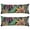 Hawaiian B, variant on Boho Cactus Long Pillow Case 20x54 Inches - Full-Length Support Cover with Invisible Zipper, Retro Desert Succulent Design - Breathable & Durable Fabric