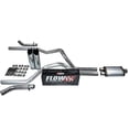 thumbnail image 2 of Truck Exhaust Kits - Shop Line Dual Exhaust Sytem 2.5 inch Aluminized Pipe Flowmaster Flow FX Muffler Polished Rolled Tips With Corner Exit Adapters, 2 of 10