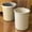 Beige, variant on XaTanion Trash Can 8L Trash Can With Pressing Ring Plastic Wastebasket Round Garbage Container For Bathroom Kitchen Bedroom,Beige,21.5*23.5CM