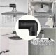 thumbnail image 2 of Hand Shower Elbow Adapter For 90 Degree Shower Arm Matte Black, 2 of 5
