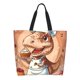 thumbnail image 1 of Disketp Dinosaur Baking Delight Bolsa Tote Estampada para Mujer, Bolso de Hombro y de Mano para Compras y Viajes, 1 of 8