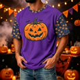 thumbnail image 4 of Shirt for Women Print Short Sleeve Crewneck T-Shirts Halloween Printed Tee Clothes, 4 of 6