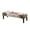 Christmas Red Truck Art, variant on Psesaysky Rectangular Long Bench Slipcover with Geometric Floral Theme , Stain Resistant Polyester Spandex Fabric for Dining and Bedroom Home Use
