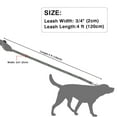 thumbnail image 6 of Pet Artist Nylon Pet Dog Leash Durable Cat Puppy Walking Leashes with Mesh Padded Handle for Small Medium Dogs, 6 of 8