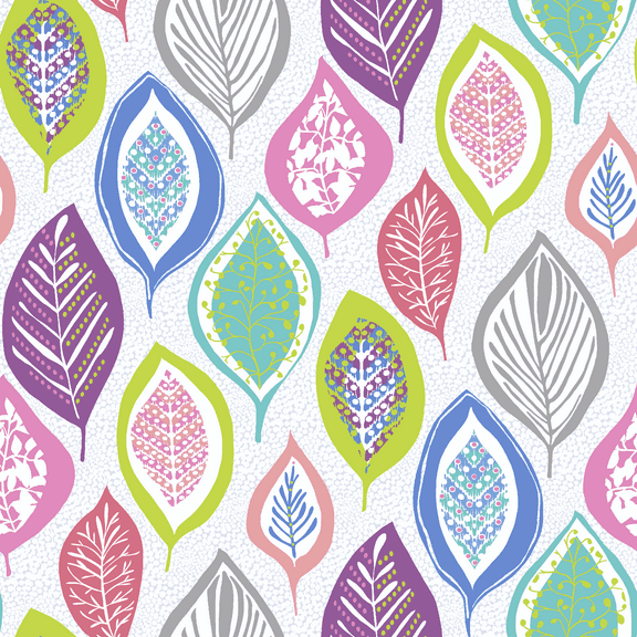 Waverly Inspirations 1 Yard Cut 100% Cotton Prints Fabric Organic Leaves 44" Wide for Quilting & Sewing