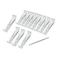 thumbnail image 3 of Miulika 5 inch Gutter Clips Gutter Hangers for Gutter Repair, Heavy Duty, for Sagging Rain Gutters, Hidden Gutter Hangers 12pcs, 3 of 9