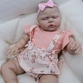 thumbnail image 2 of Lifelike Reborn Baby Dolls, Adorable 24 inch Cute Realistic-Newborn Baby Doll Poseable Real Life Cloth Body Baby Dolls with Gift Box for 3+ Year Old, 2 of 7