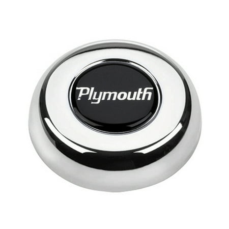 Grant Signature Series Horn Button - GRANT Classic/Challenger Series Wheels Plymouth Logo Horn Button P/N 5694
