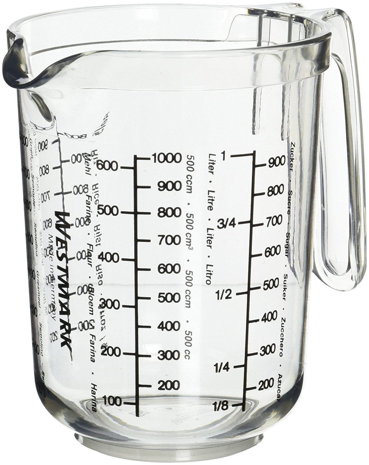 Kitchen Utensil Kitchen Baking Cups HARVESTFLY 1L Glass Measuring Jugs Measuring Cups Large Measuring 