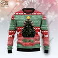 thumbnail image 4 of 3D Printed Animal Christmas Pattern Ugly Sweater Men's Casual Winter Pullover Thick Polyester, 4 of 10