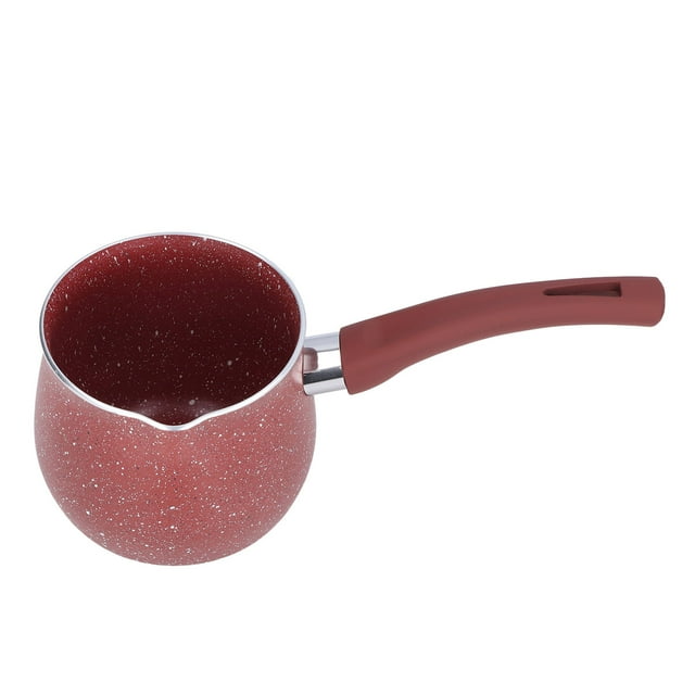 Jonlaki Mini Milk , Turca De Acero Inoxidable, Calentador De único Para Café De Estufa, Leche, Té, Chocolate Caliente, Cacerola De Leche Pequeña