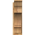 thumbnail image 2 of Ekena Millwork 8"W x 24"D x 28"H Balboa Rough Sawn Traditional Outlooker, Western Red Cedar, 2 of 4