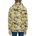 thumbnail image 6 of Sikiie Lilies Flowers Zip Up Hoodie Teenage, hoodies for Teenage, Zipper Sweatshirt Jacket for Daily, Traveling-Medium, 6 of 6
