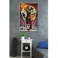 thumbnail image 2 of Marvel Cinematic Universe - Captain Marvel - Heroic Wall Poster, 22.375" x 34", Framed, 2 of 2