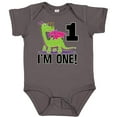thumbnail image 3 of Inktastic First Birthday Girl Dragon Girls Baby Bodysuit, 3 of 5