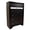 Black, variant on Matrix Traditional Style 5 Drawer Chest in Black made with Wood
