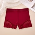 thumbnail image 2 of CHUMUD Plus Size Boyshorts Underwear for Women Anti Chafing Shorts for Under Dresses Soft Boxers Panties Tummy Control Mesh Lace Panty, 2 of 4