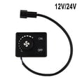 thumbnail image 2 of 1x Car Parking Heater Knob Switch Black 12 / 24V Parking Heater Control LCD Knob Controller Switch For Track Air Diesel Heater, 2 of 9
